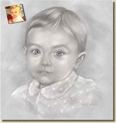Auf Samtpapier gemalt